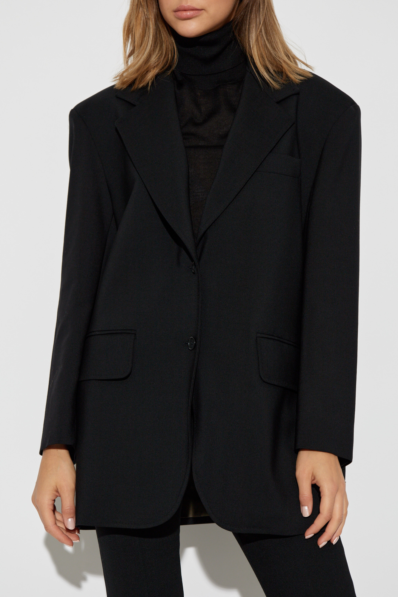 Max mara black blazer best sale